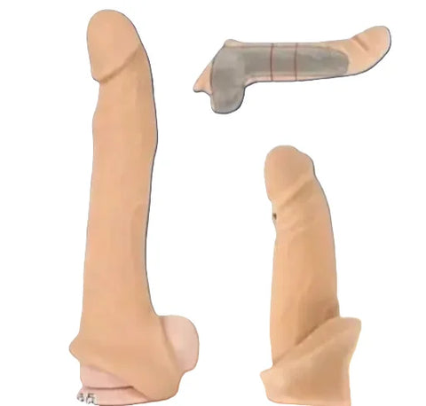 8 Inch Siliconee Condoms for Man increase Timing and size