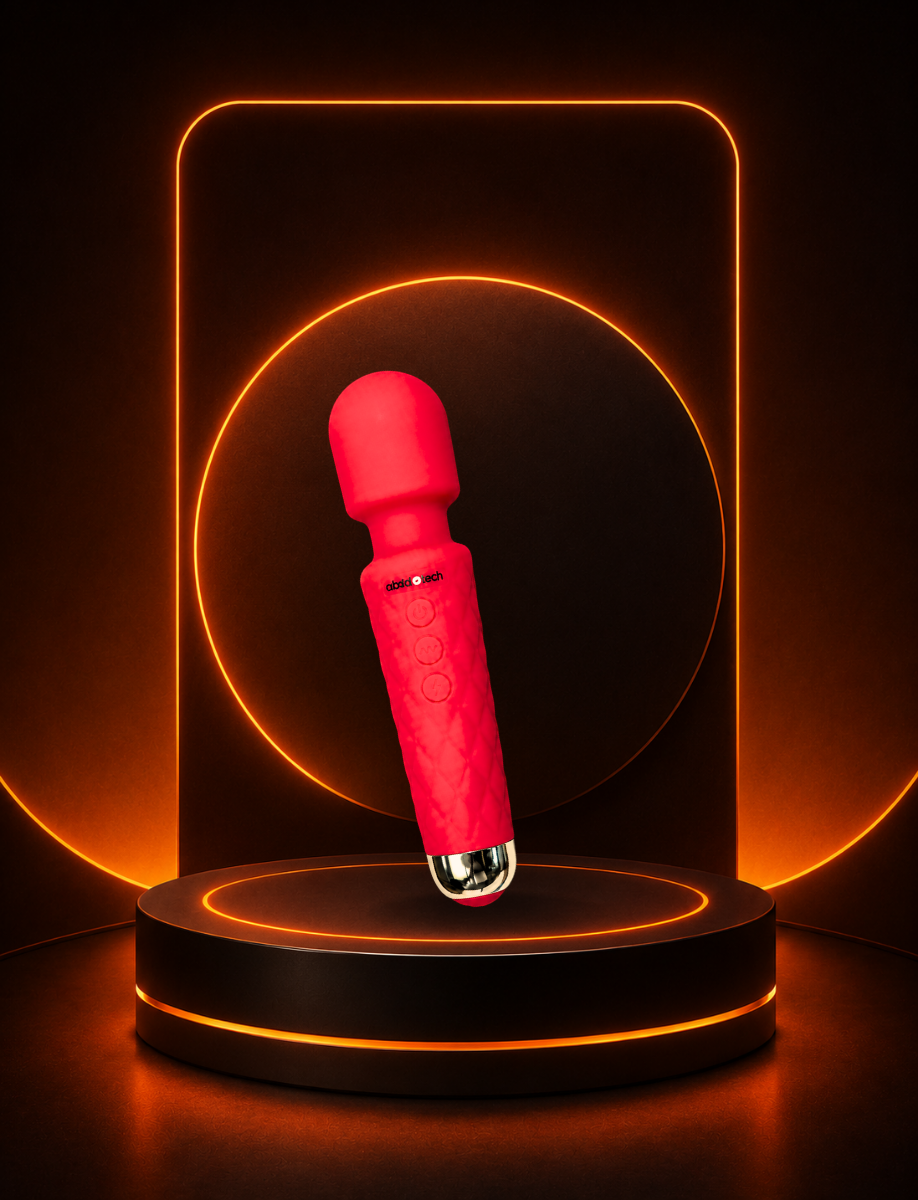 HealthSense Magic-Vibe Cherry Body Massager