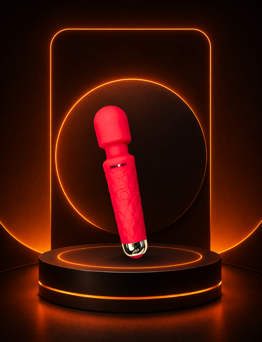HealthSense Magic-Vibe Cherry Body Massager