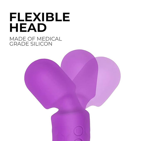 Electric Handheld Massager for Female with 20 Vibration Speeds
