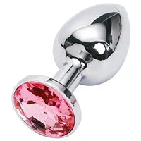 stone plug for women feel with daimond and shape silver stone