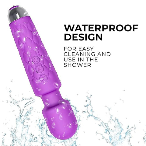 Electric Handheld Massager for Female with 20 Vibration Speeds