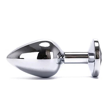 stone plug for women feel with daimond and shape silver stone