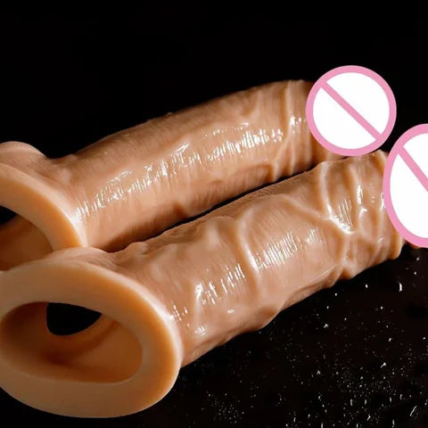 8 Inch Siliconee Condoms for Man increase Timing and size