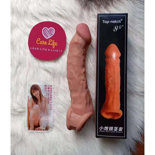 8 Inch Siliconee Condoms for Man increase Timing and size